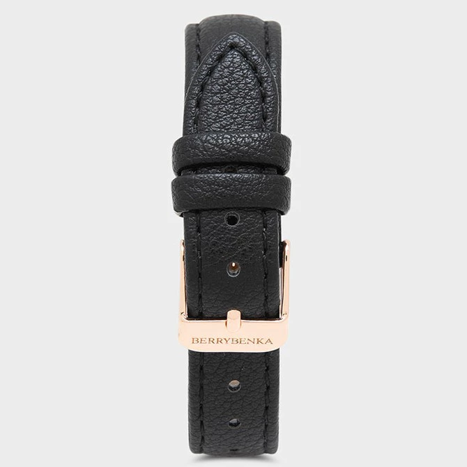 JAM Berrybenka - Jam Tangan Kulit Wanita Sofia Jacquilyn Slim Strap Kulit Asli - Gambar 2