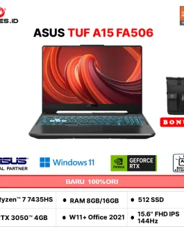 ASUS TUF A15 FA506NCG RYZEN AMD 7 7445HS RTX3050 – RAM 16GB 512GB