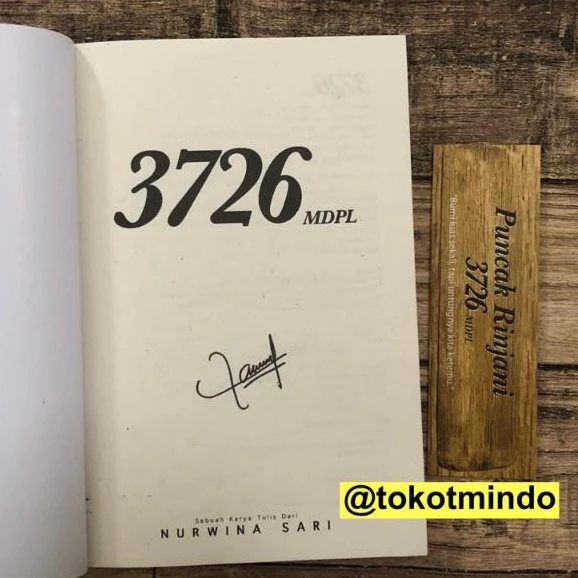 SPECIAL OFFER Novel 3726 MDPL - Nurwina Sari - Romancious - Gambar 2